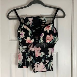 Pink matching ultimate sports bra and leggings